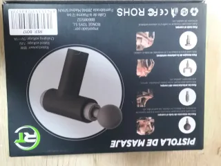 Pistola de masaje