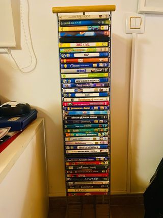 Pack 40 DVDs + Soporte