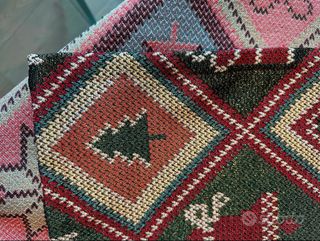 Tovaglia natalizia a rombi