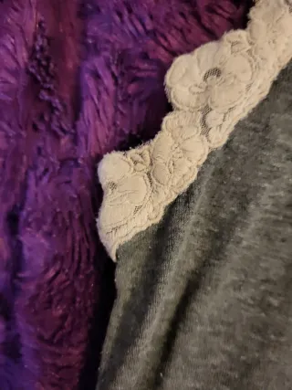 Mango Top Bordado Talla S