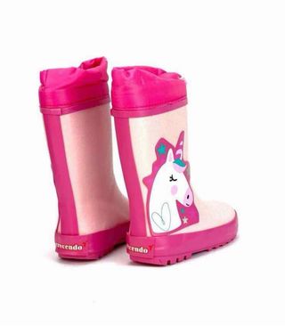 Botas de agua niña unicornio talla 27