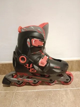 Patines en línea y protecciones Talla XS
