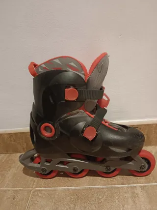 Patines en línea y protecciones Talla XS