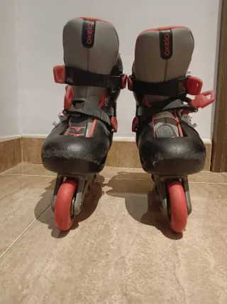 Patines en línea y protecciones Talla XS