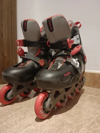 Patines en línea y protecciones Talla XS