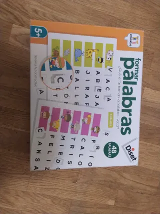 Juego de mesa para formar palabras Diset, educativ