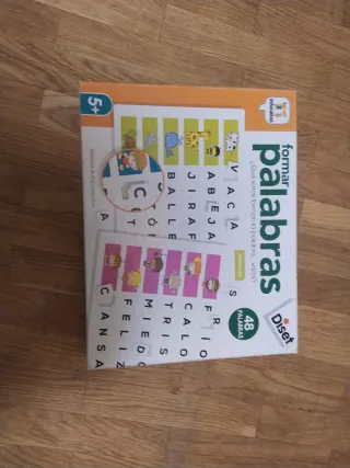 Juego de mesa para formar palabras Diset, educativ