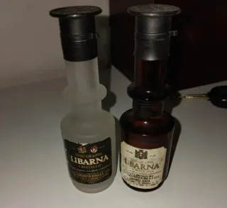 Mini bottiglie grappa Libarna vuote