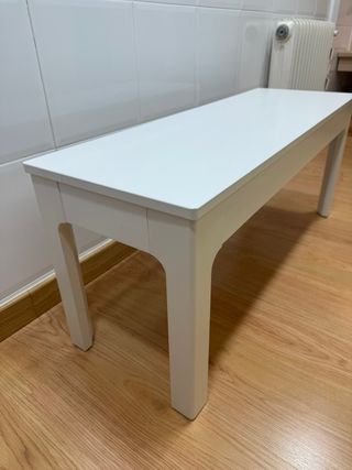 Banco IKEA EKEDALEN Blanco 105x36 cm