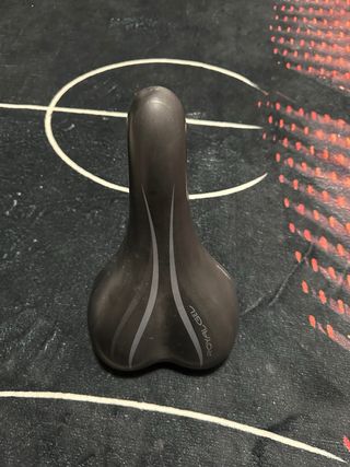 Sillín y tija 27.2 para bicicleta