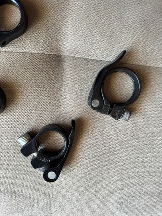 Sillín y tija 27.2 para bicicleta