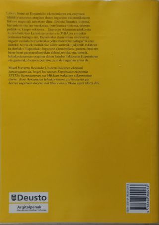 Espainiako ingurune ekonomikoa eta lehiakortasuna