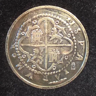 Réplica 8 Reales Felipe II 1527