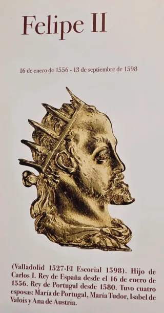 Réplica 8 Reales Felipe II 1527