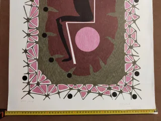 Moisés Villèlia - Xilografía firmada y numerada