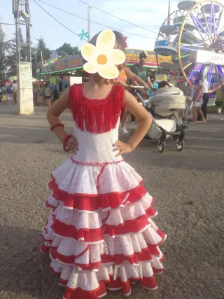 Vestido de gitana 4-6 años