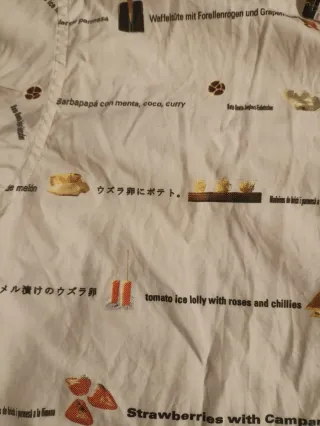 Camisa Armand Basi blanca estampada