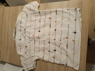 Camisa Armand Basi blanca estampada