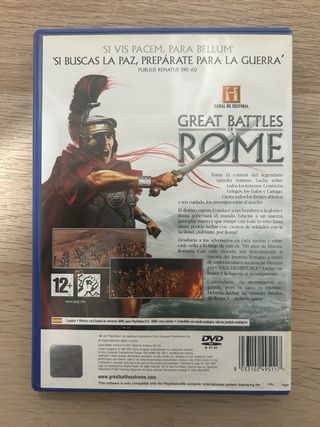 Great Battles of Rome PS2