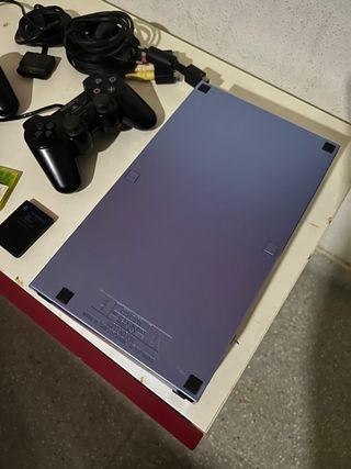 Consola PS2 Edición Aqua Blue