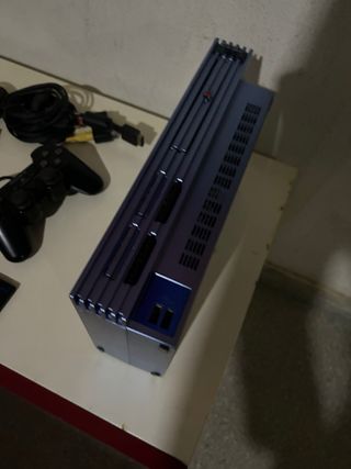 Consola PS2 Edición Aqua Blue