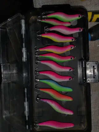 Poteras artesanales para pesca