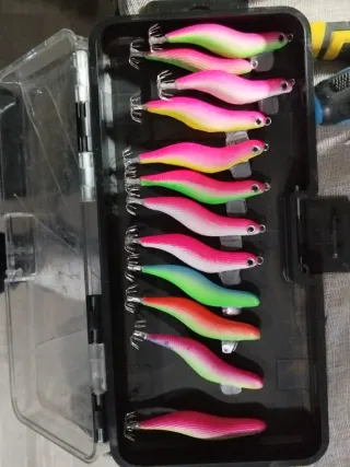 Poteras artesanales para pesca