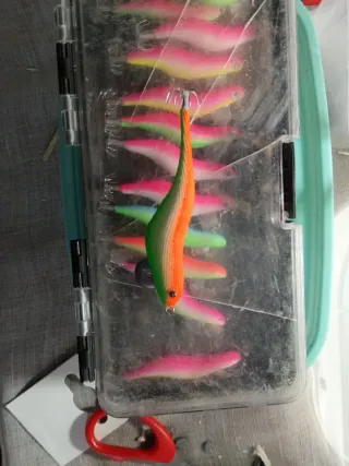 Poteras artesanales para pesca