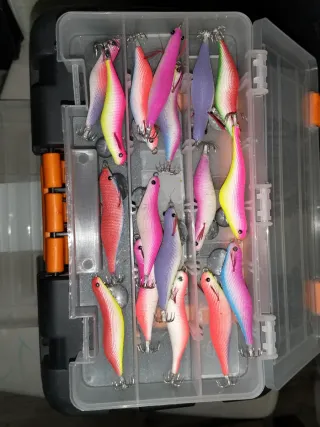 Poteras artesanales para pesca