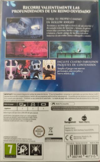 Hollow knight - Nintendo Switch