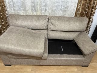 Sofá 3 y 2 plazas tela antimanchas- buen estado