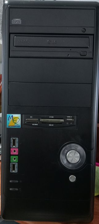 PC Intel Core i2 4GB RAM + Monitor HP