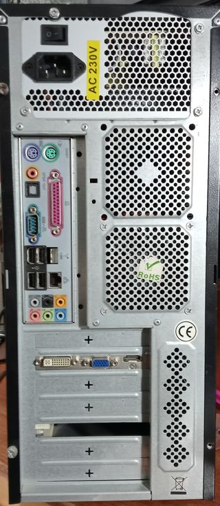 PC Intel Core i2 4GB RAM + Monitor HP
