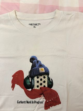 Camiseta Carhartt WIP XL Blanca con diseño