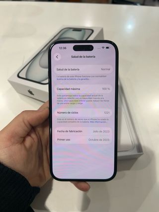 iPhone 15 256GB Negro