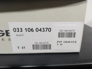 Zapatos Geox azul marino