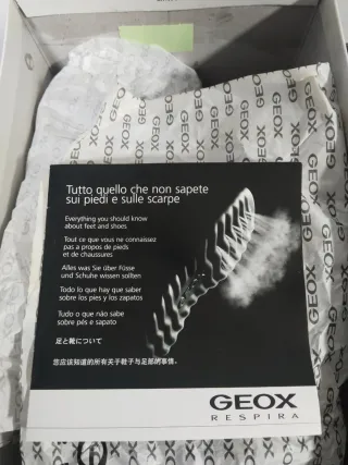 Zapatos Geox azul marino