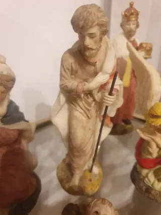 Belen Ceramica Figuras Belen