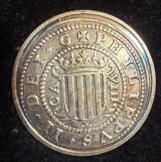 Réplica 8 Reales Plata Felipe III 1611
