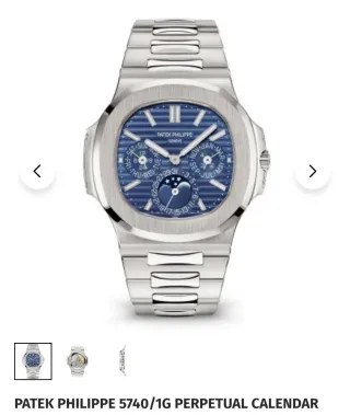 Reloj automático de lujo