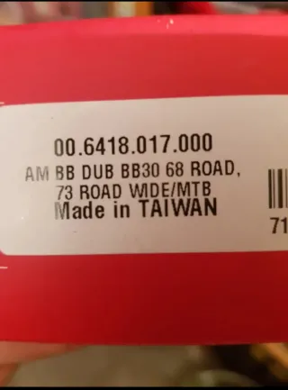 Cazoleta SRAM DUB BB30 68/73