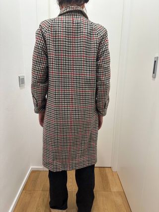 Trench vintage stile inglese double-face