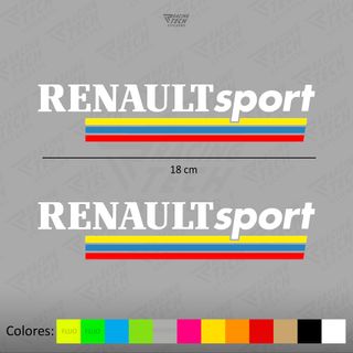 Pegatinas Renault Sport