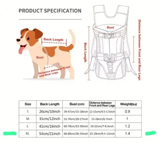 Mochila transportín perro