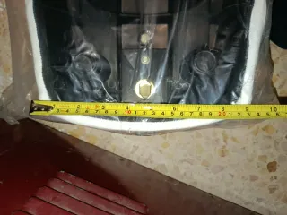 Asiento Vespa Chasis Grande Blanco