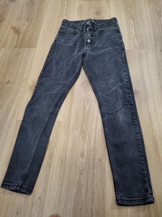 Pantalones vaqueros negros T. XXS