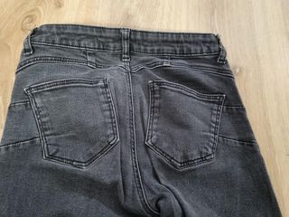 Pantalones vaqueros negros T. XXS