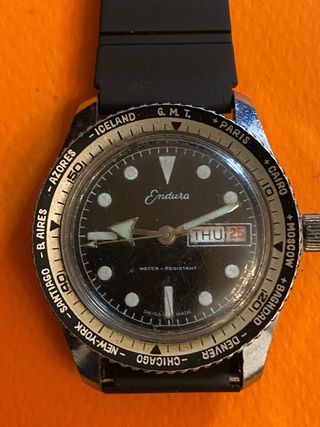 Orologio Endura GMT World Timer