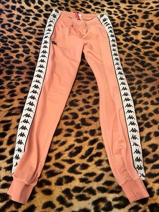 Pantalón chándal Kappa rosa
