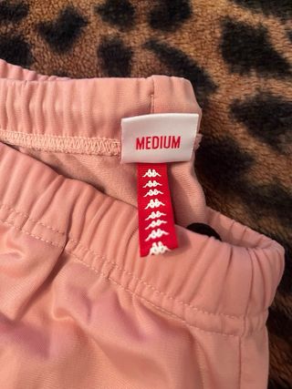Pantalón chándal Kappa rosa